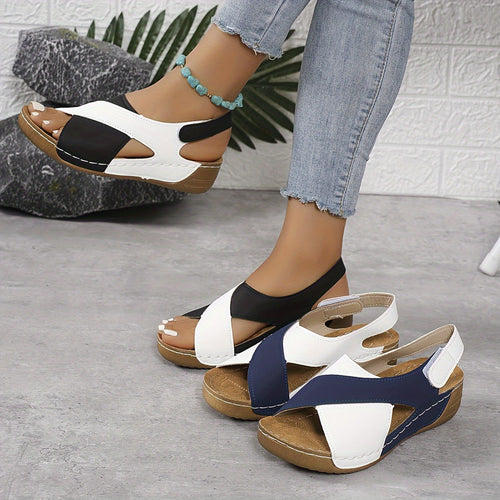 Luiza | Women's Open-Toe Platform Sandals