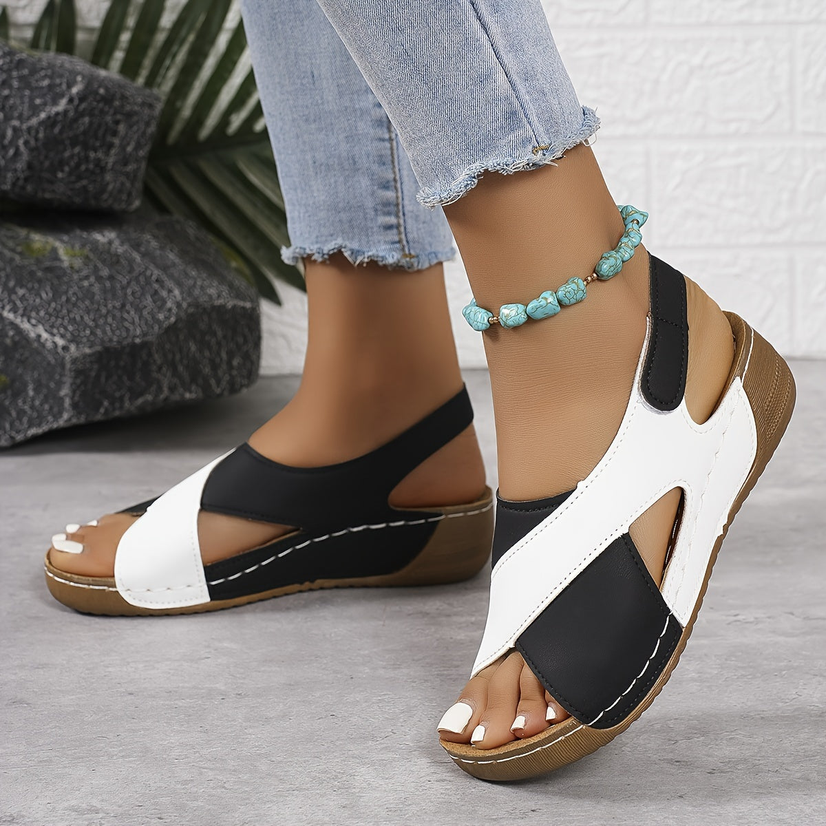 Luiza | Women's Open-Toe Platform Sandals
